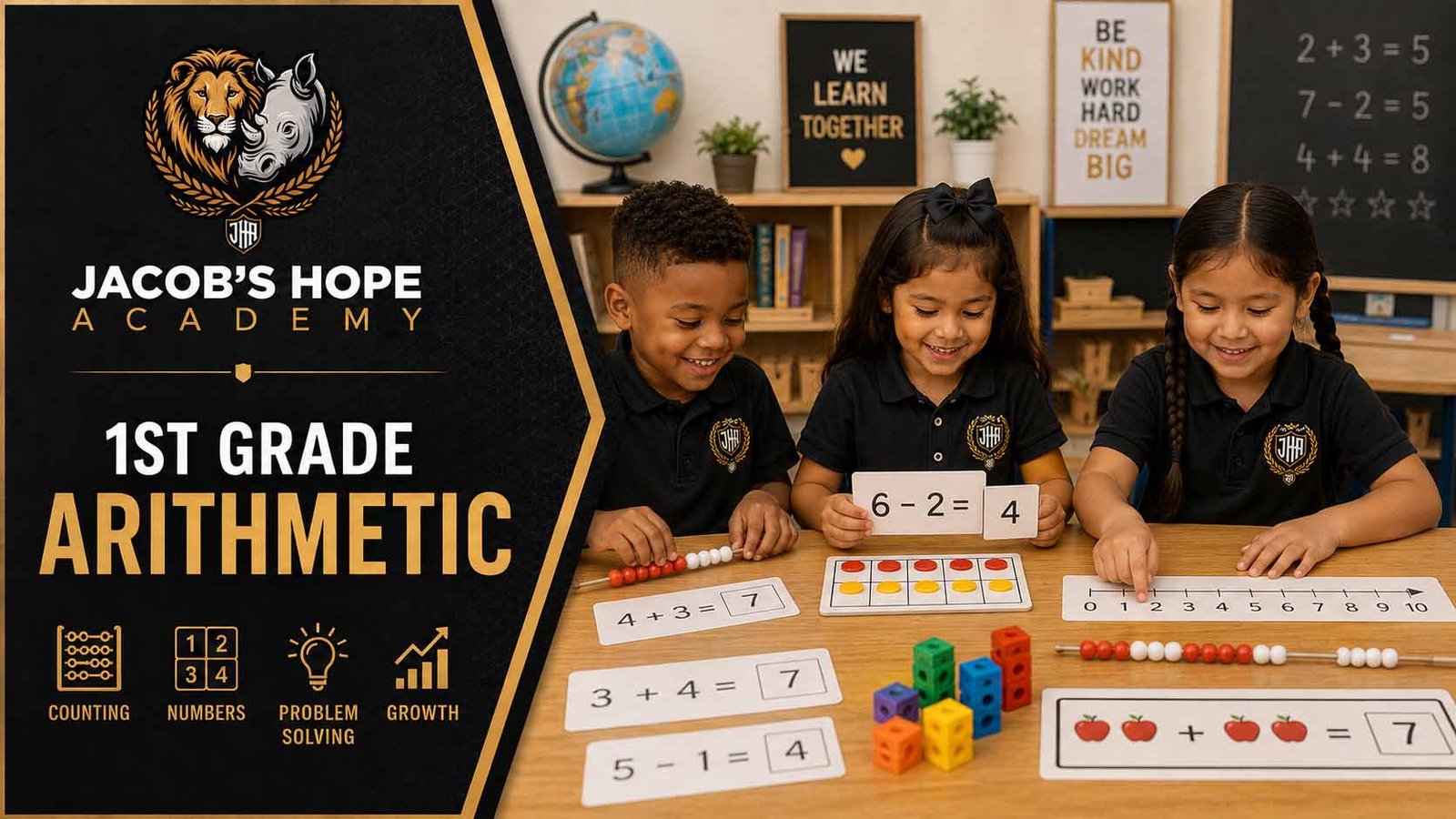 JHA | 1st Grade | Arithmetic