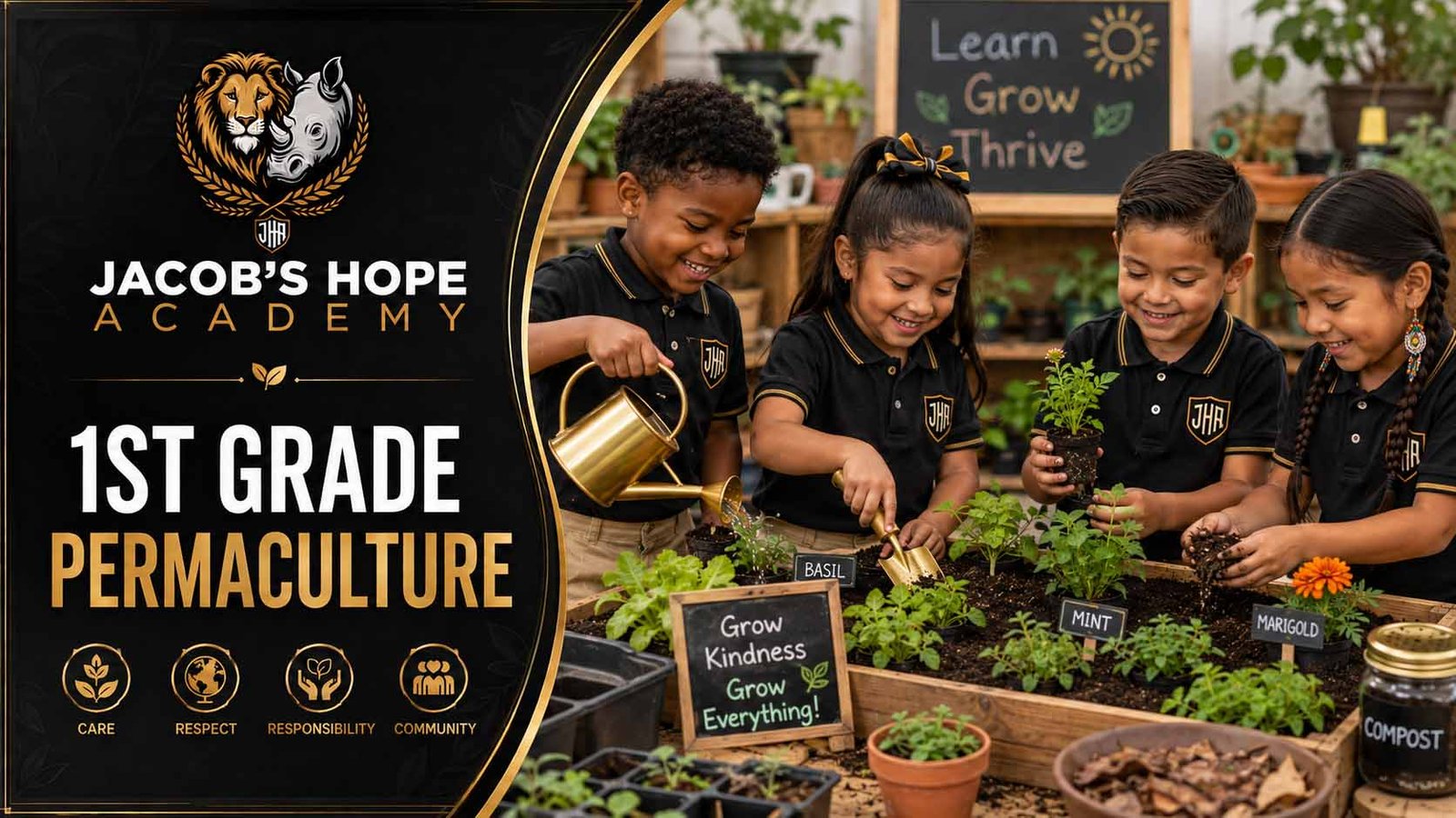 JHA | 1st Grade | Permaculture