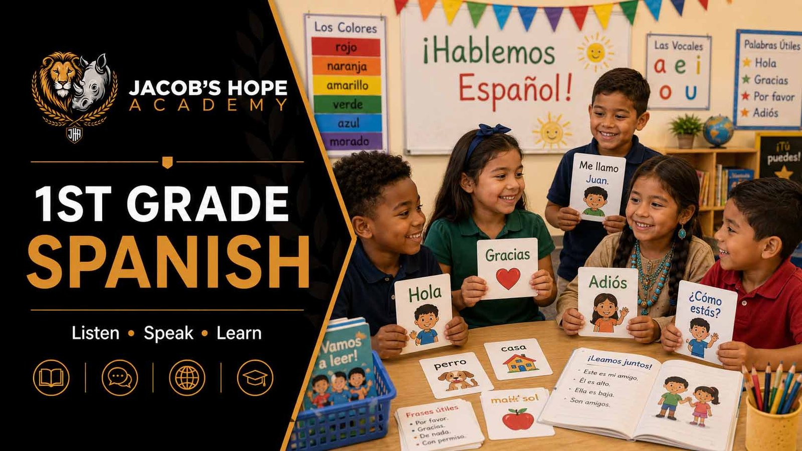 JHA | 1st Grade | Spanish