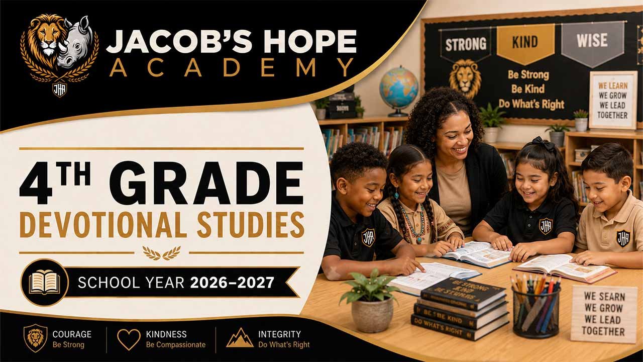 JHA | 4th Grade | Devotional Studies