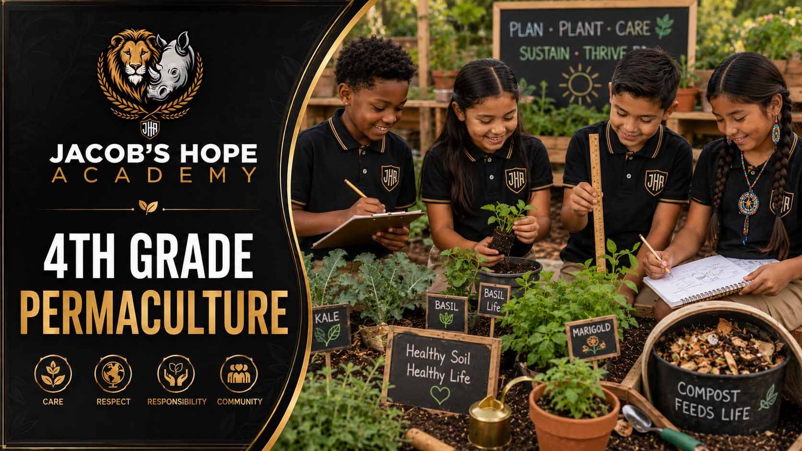 JHA | 3rd – 4th Grade | Permaculture